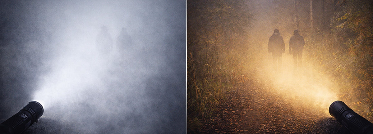 5- Flashlight Color Temperature Guide: Cool White vs Neutral vs Warm — Which Is Best for Outdoor Use?