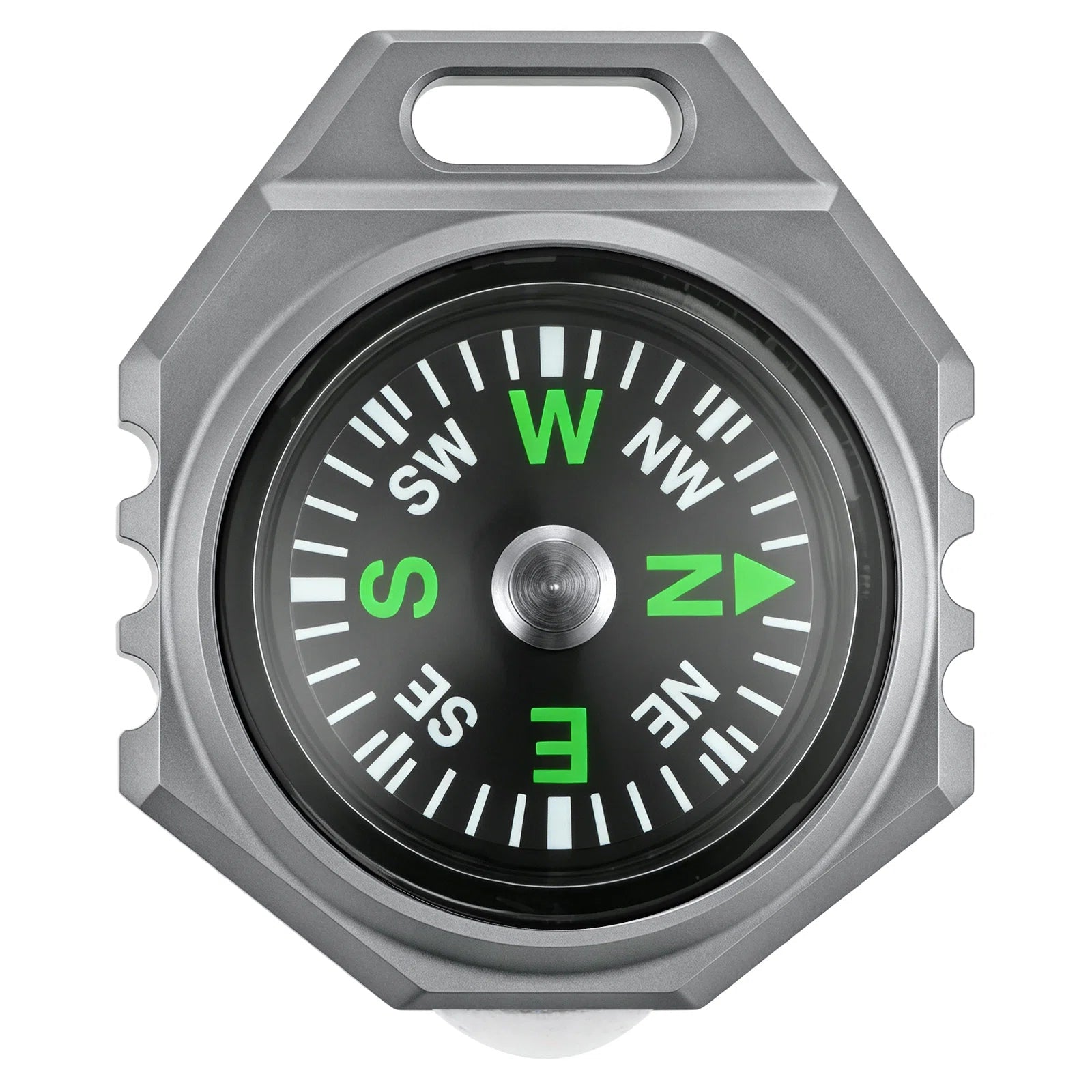 FIELDLUME T9 Titanium EDC Torch | Tri-Colour LED | Compass & Tritium DIY