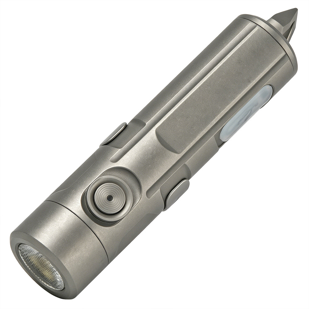 FIELDLUME T2 Titanium EDC Flashlight | Tri-Color LED