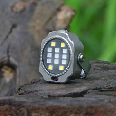 FIELDLUME T8 Titanium EDC Torch Hero 02