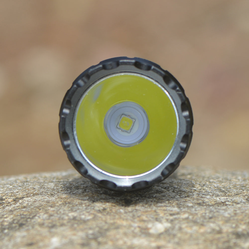 Fieldlume Tac10 Tactical Flashlight, 1200 Lumens, LED Chip View