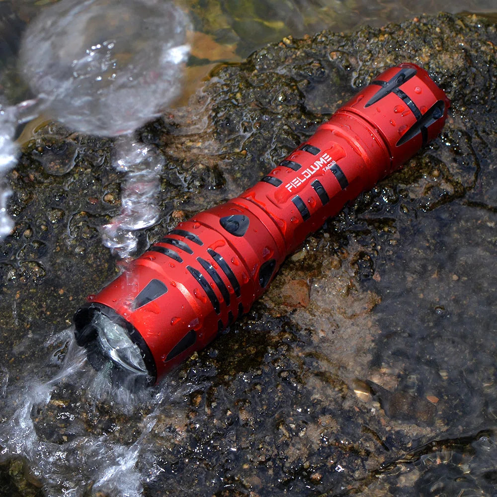 TAC30 Red Tactical Flashlight 2400LM