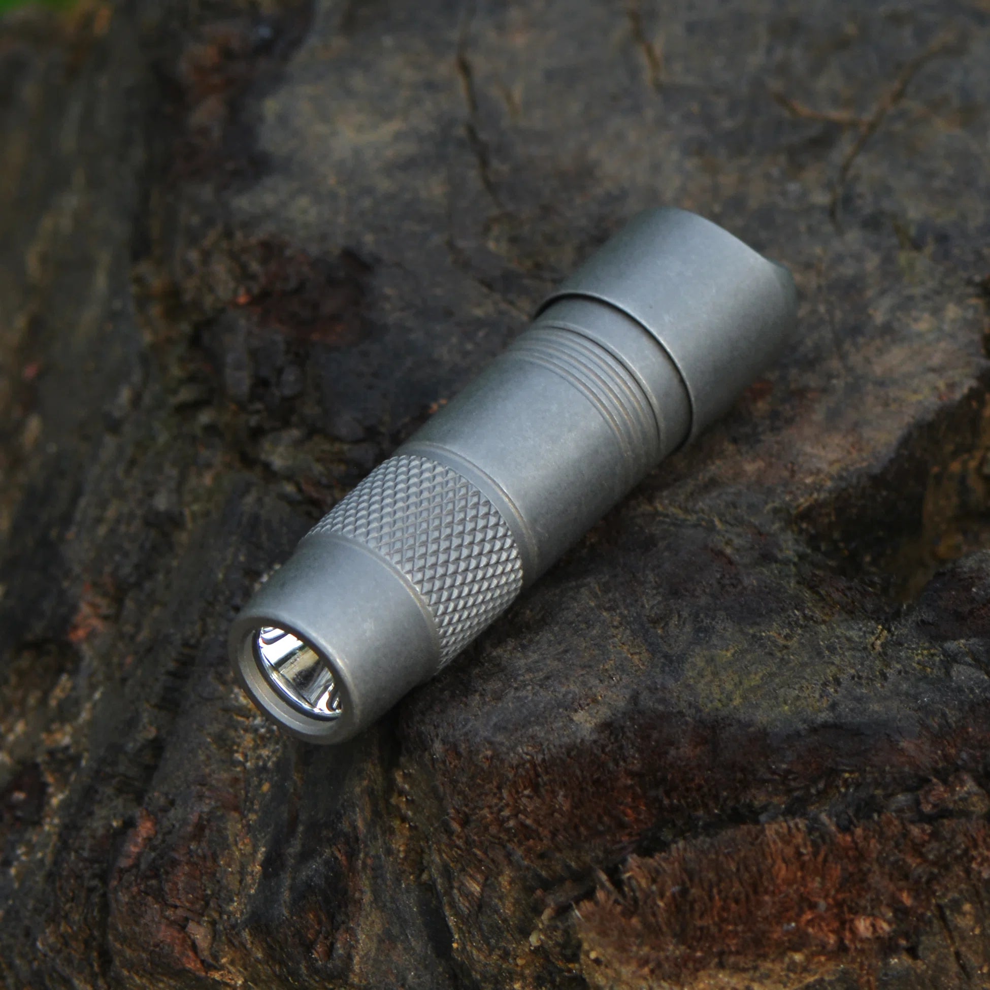 FIELDLUME T3 rechargeable titanium EDC flashlight with Type-C charging