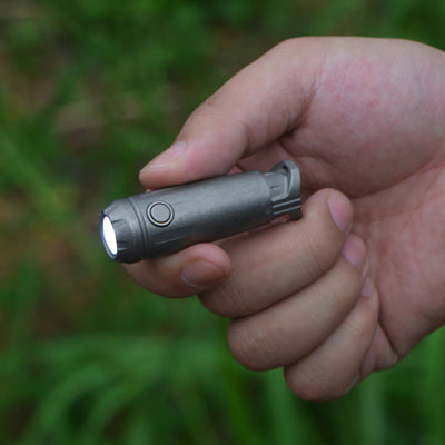 FIELDLUME T5 compact titanium torch for keychain everyday carry