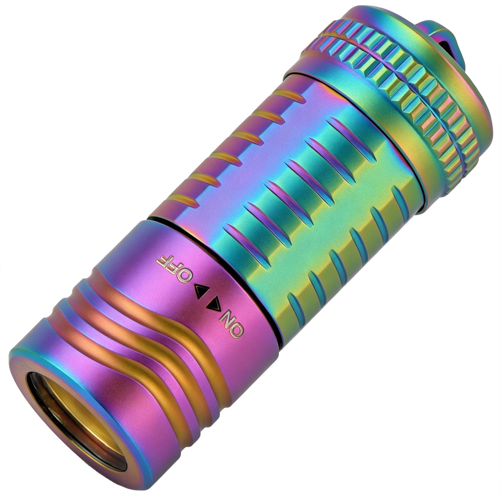 FIELDLUME T6 titanium EDC torch main product view with CREE XP-G2 LED