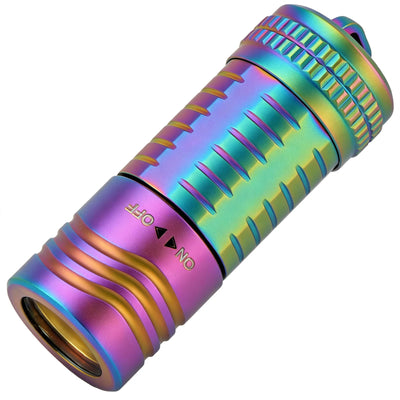 FIELDLUME T6 titanium EDC torch main product view with CREE XP-G2 LED