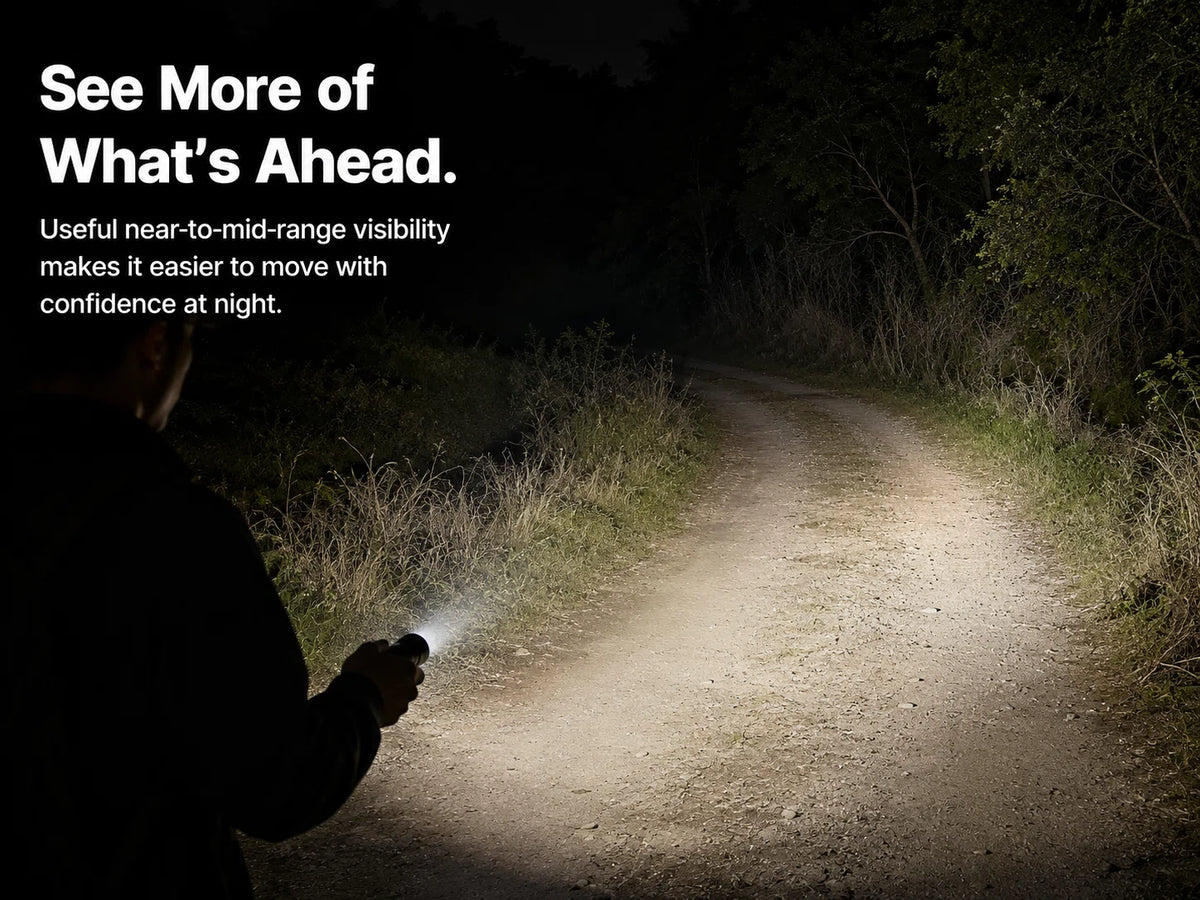 See More of What’s Ahead.
TAC10 fixed-beam torch illuminating a broad 