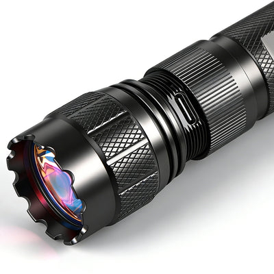 Fieldlume TAC10 Pro Deer Blood Tracking Flashlight, Type-C Rechargeable Torch