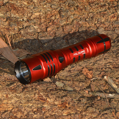 FieldLume TAC30 Red Tactical Flashlight 3000LM - 30W LED 590m