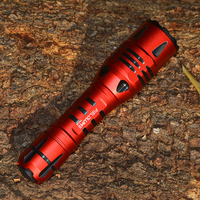Fieldlume TAC30 Red Tactical LED Flashlight Side View